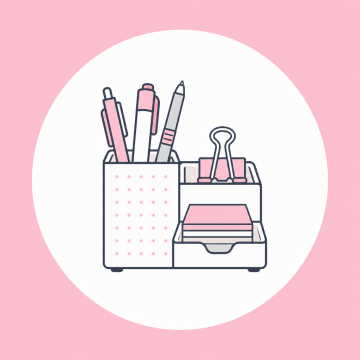 Desk Organizer Set