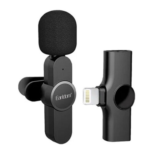 Earldom Microphone For Lightning Devices – Black — Earldom Microphone Lightning